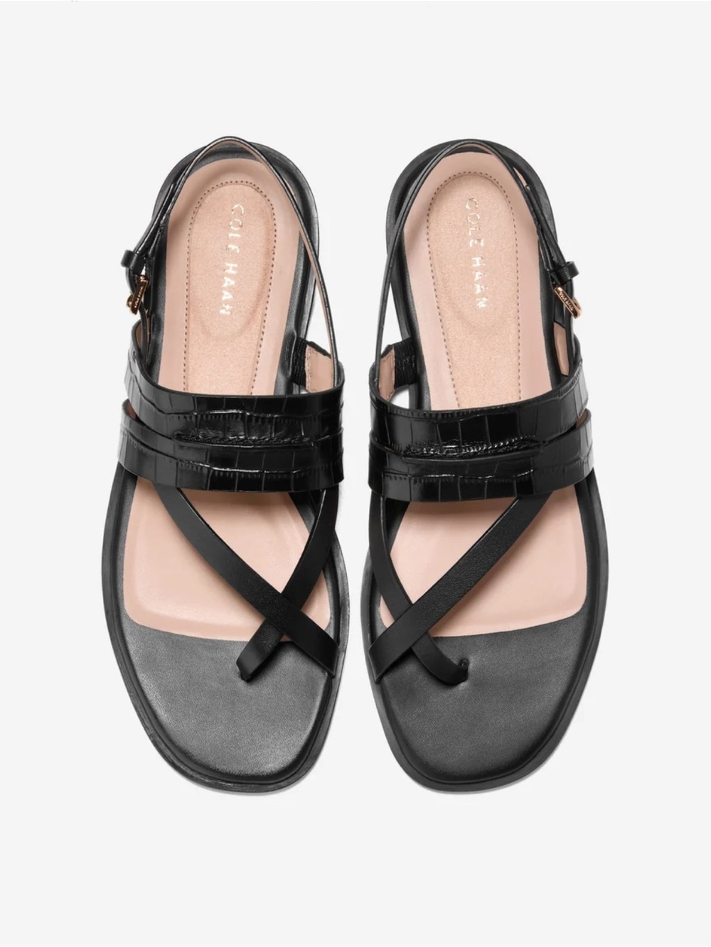 Cole Haan Estella Slingback Leather Sandal